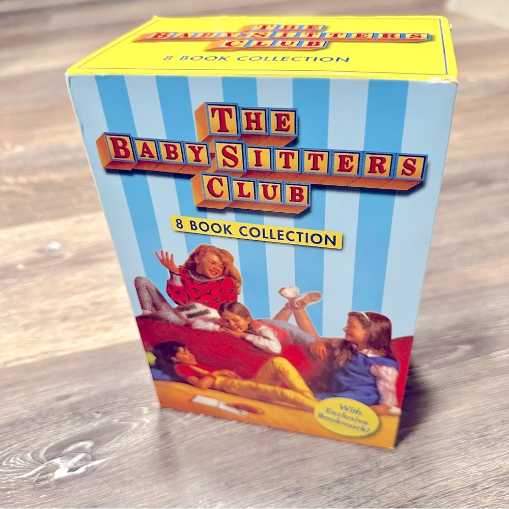 The Babysitters Club Books 8 Box Set by Ann Martin Paperback Ages 8-12 Like New